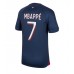 Billige Paris Saint-Germain Kylian Mbappe #7 Hjemmebane Fodboldtrøjer 2023-24 Kortærmet